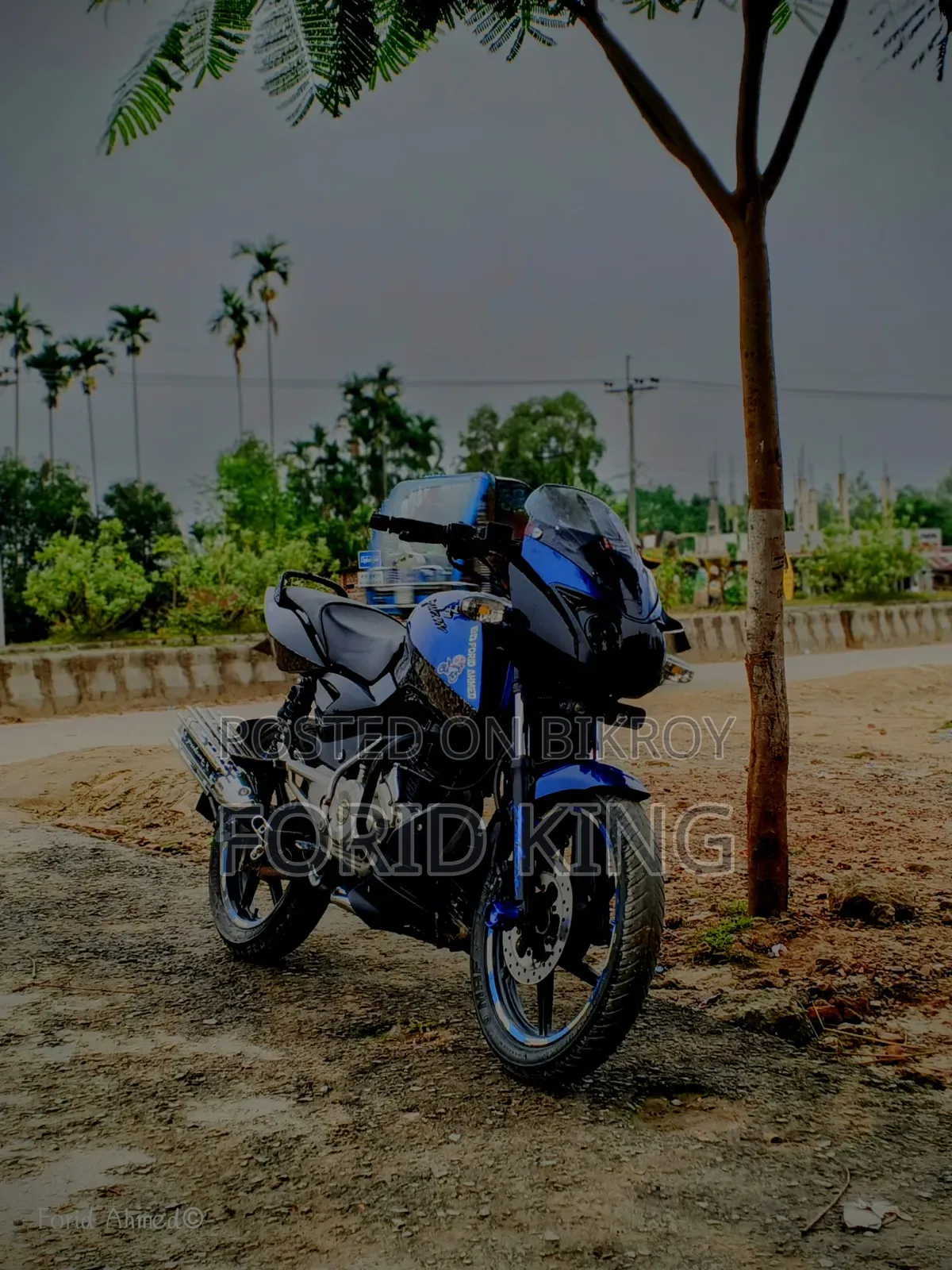 বাজাজ পালসার ১৫০ ২০১৬ নীল