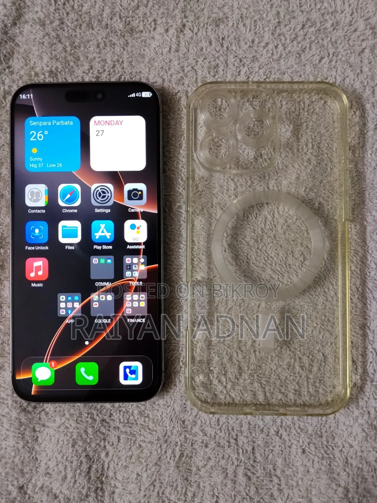 New Mobile Phone 64 GB Gray