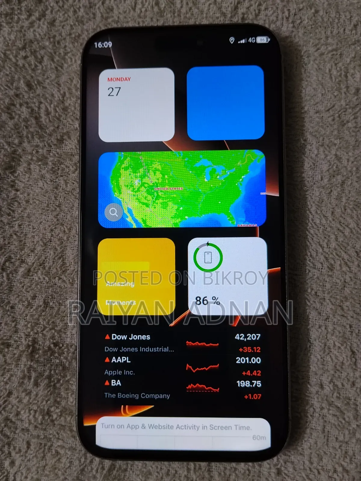 New Mobile Phone 64 GB Gray