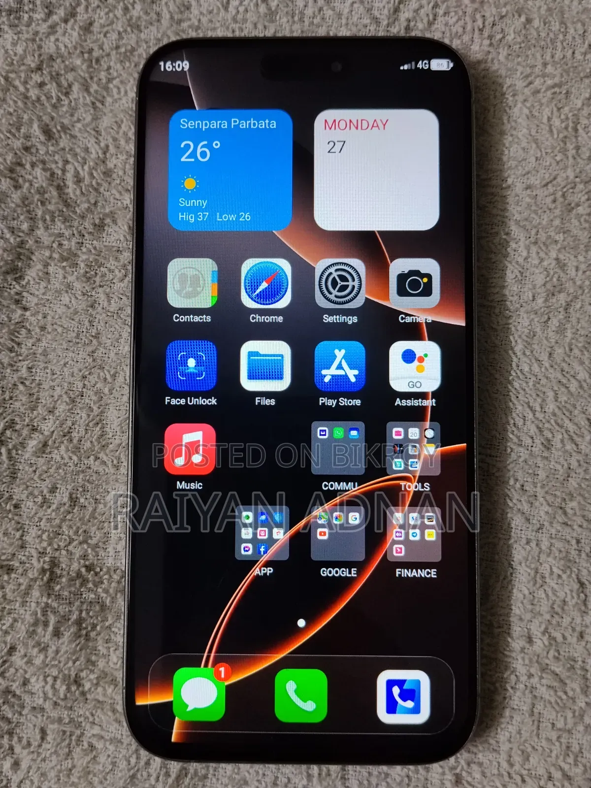 New Mobile Phone 64 GB Gray