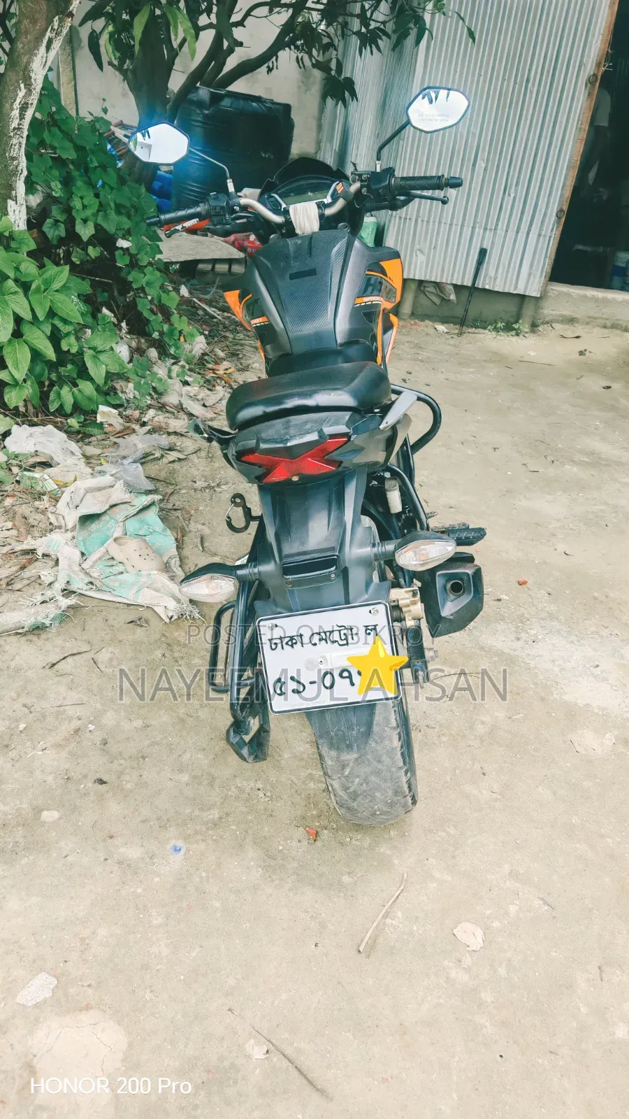 Honda Hornet 2019 Orange