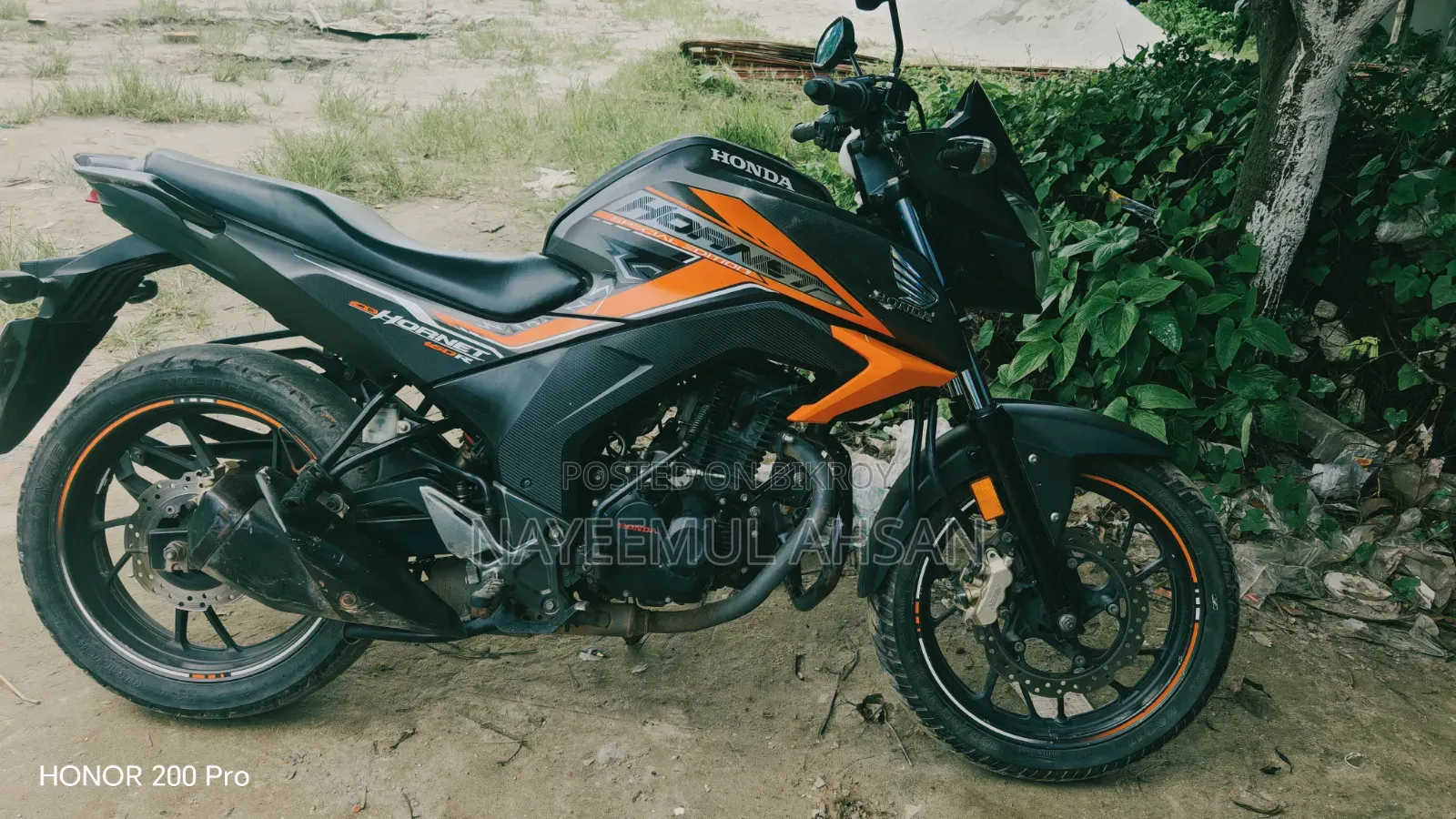 Honda Hornet 2019 Orange