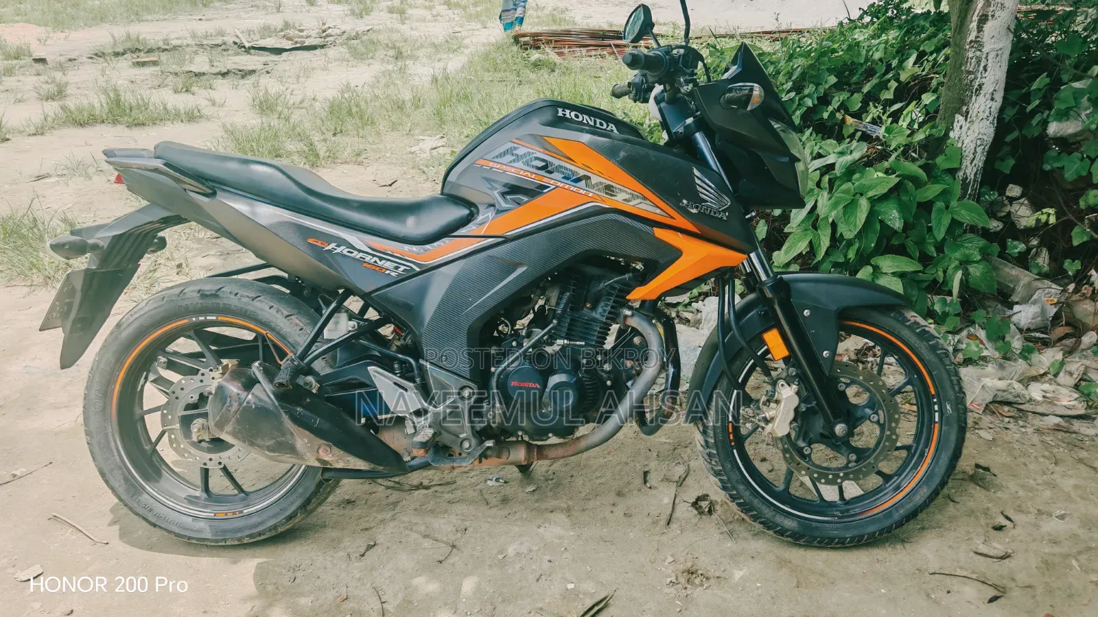 Honda Hornet 2019 Orange