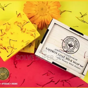 Saffron Glow Soap | Premium Herbal Care for Skin