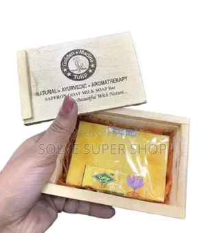 Saffron Glow Soap | Premium Herbal Care for Skin