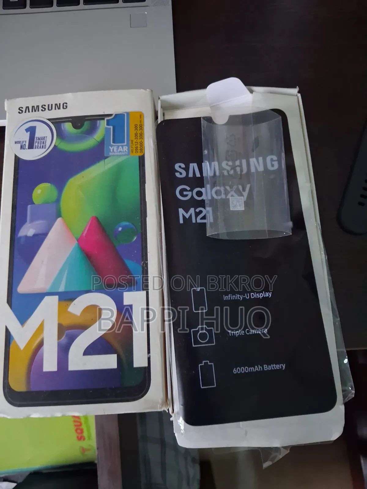 Samsung Galaxy M21 2021 128 GB Black