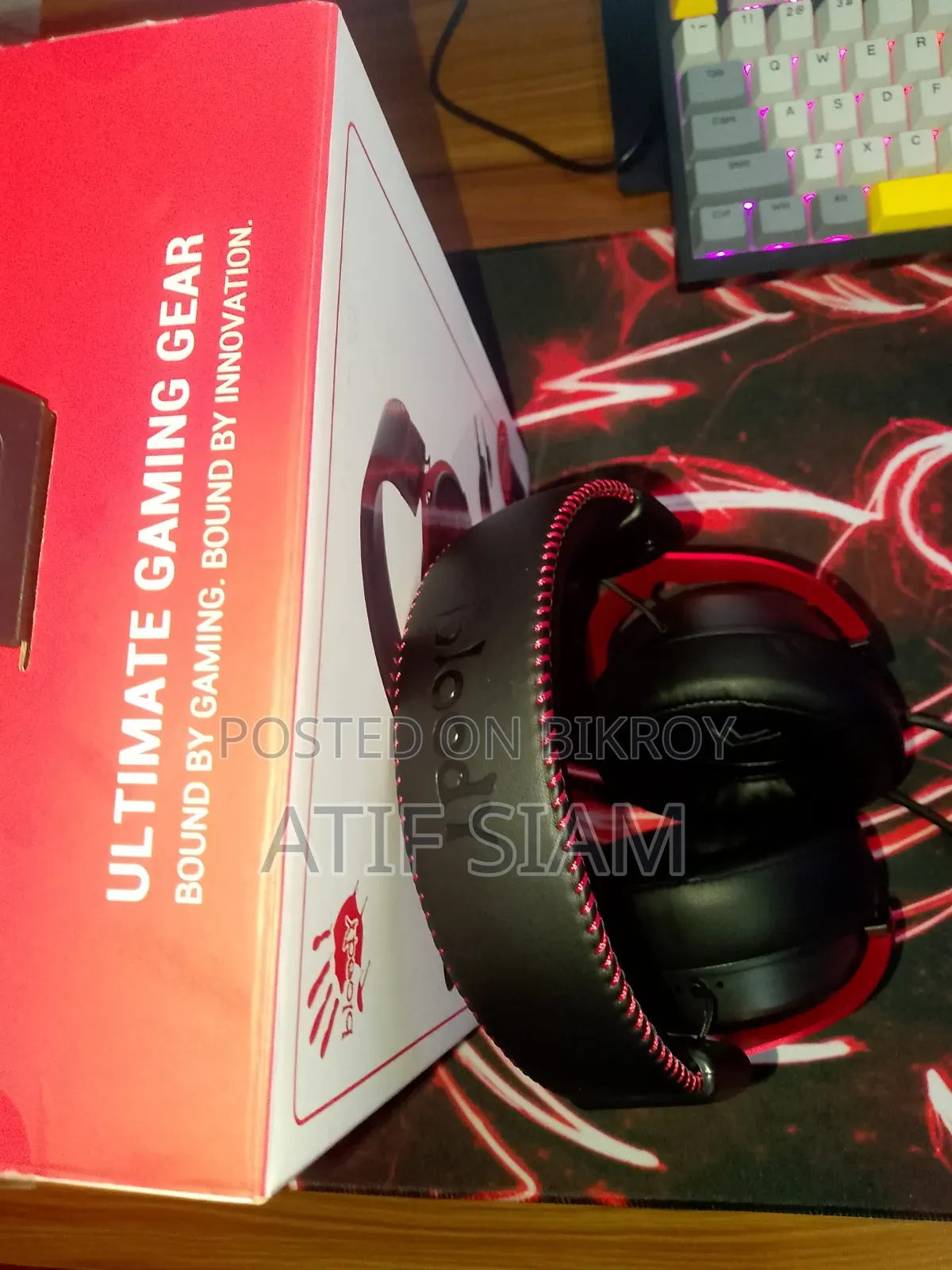 A4Tech Bloody M590i Gaming Headphone With Detachable Mic