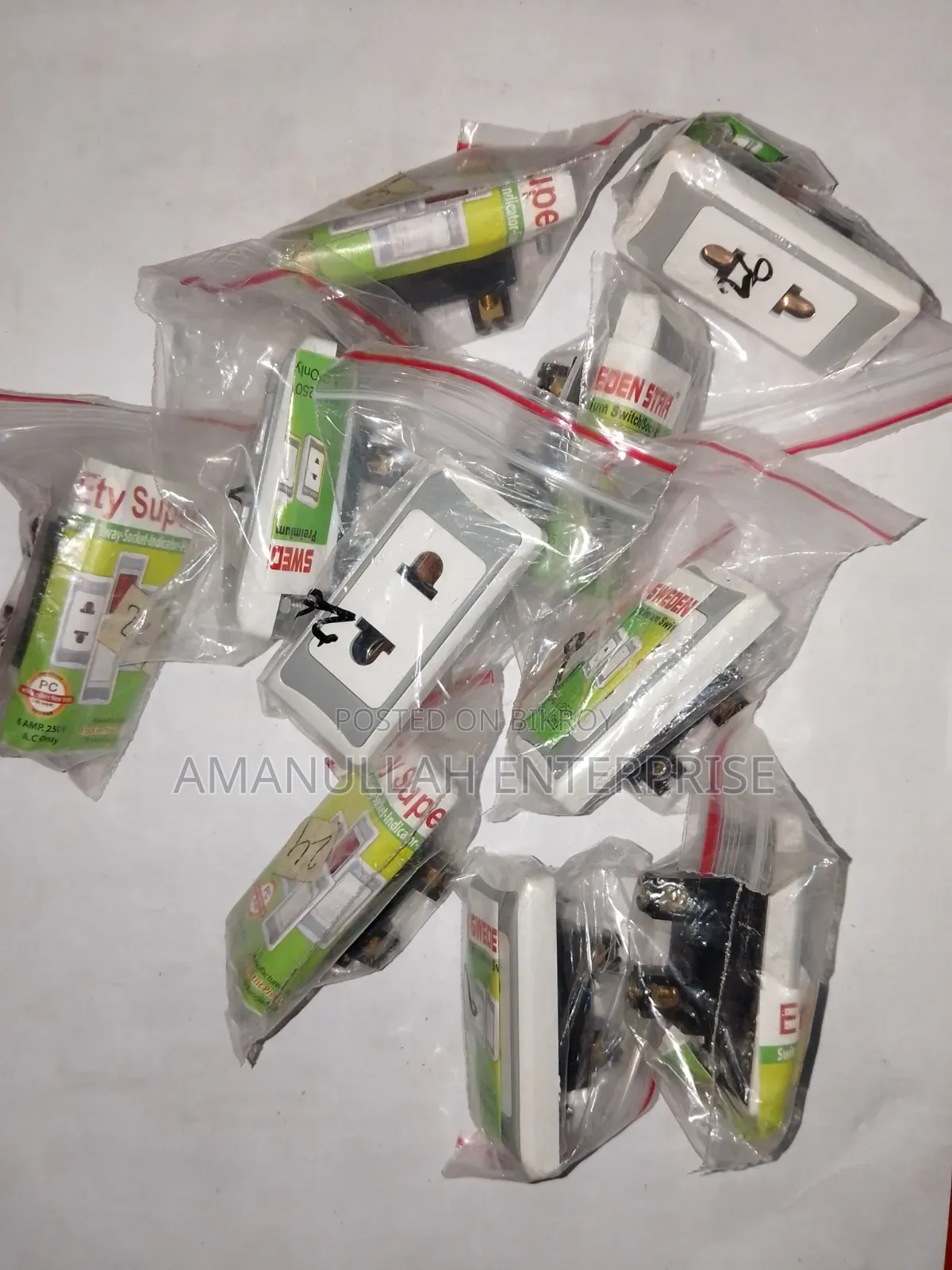 Buy 2-Pin Electrical Wall Socket Online | Safe Durable Outlet (10 Pcs)