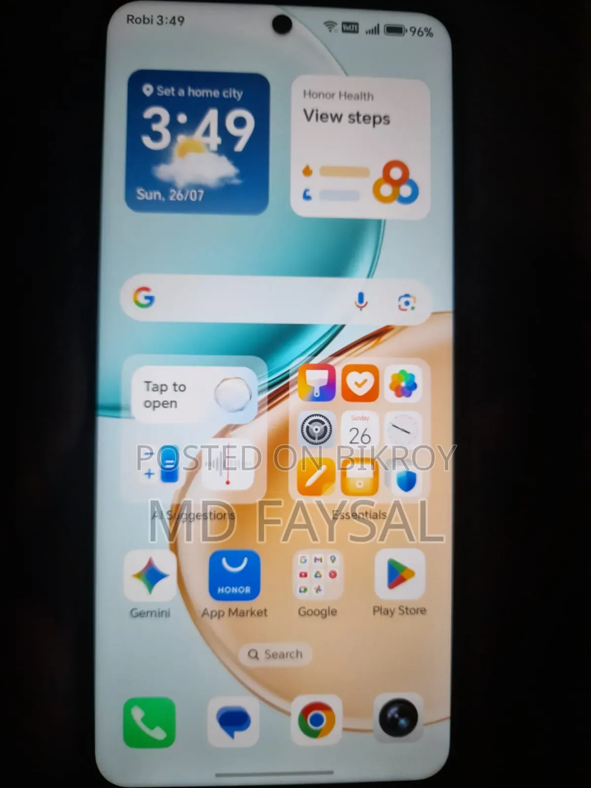 Honor X7d 256 GB Blue