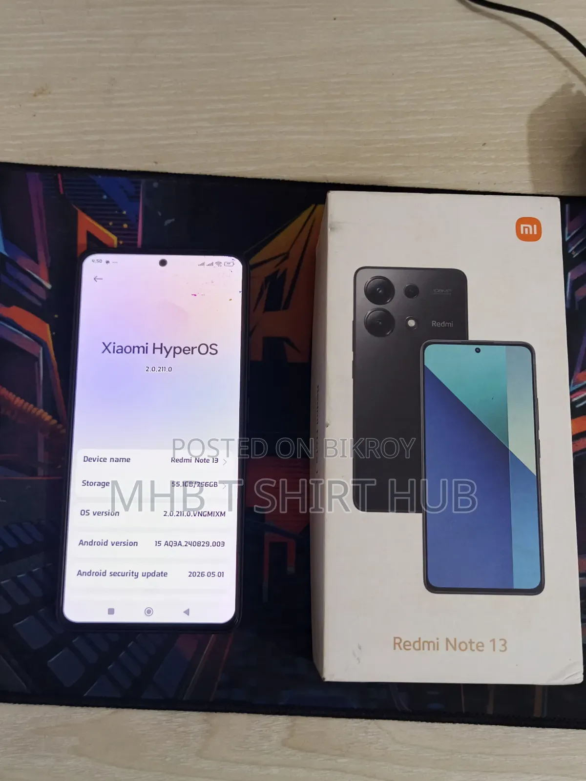 Xiaomi Redmi Note 13 256 GB Black