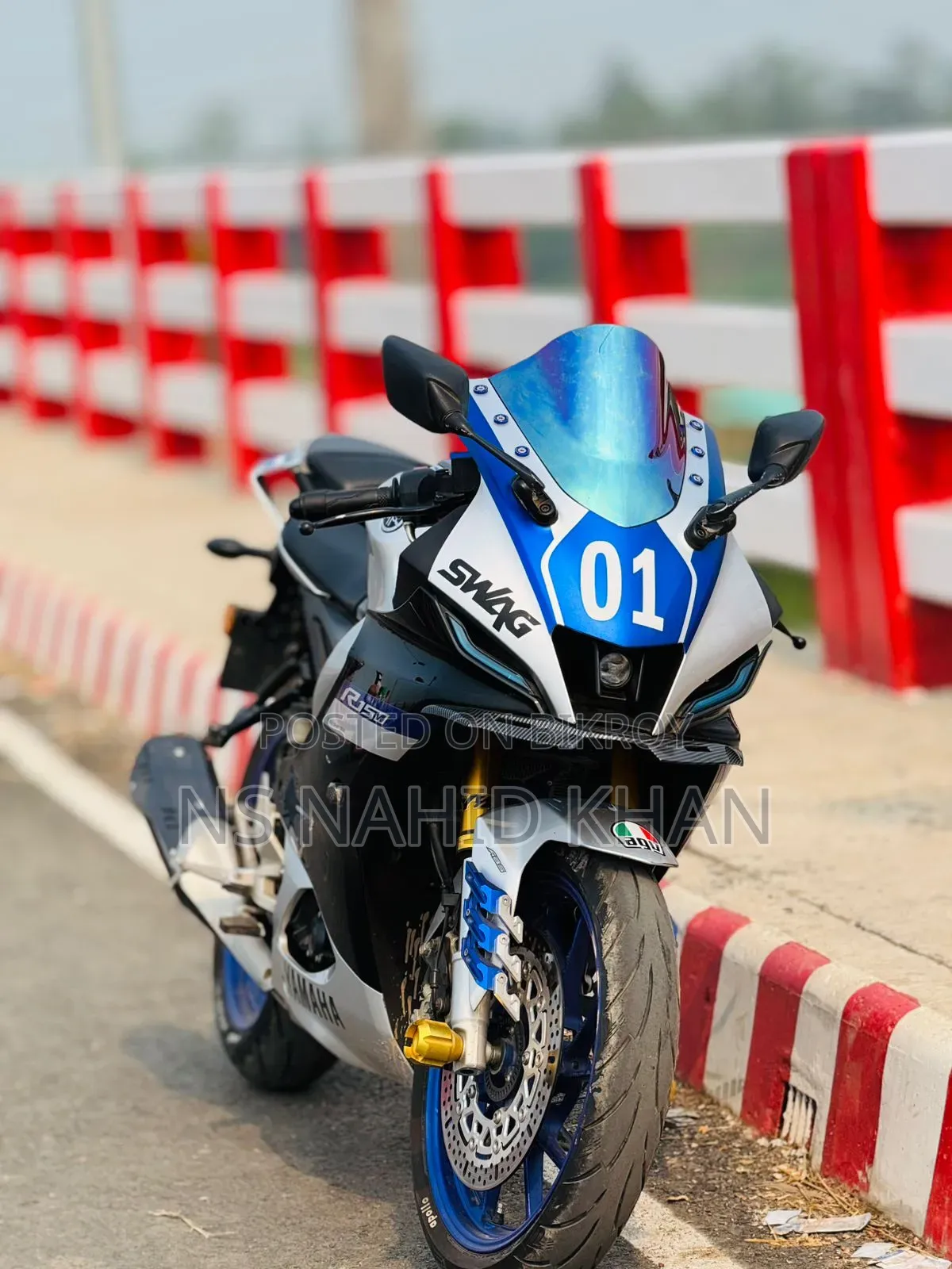 Yamaha R15 V3 2022 Silver
