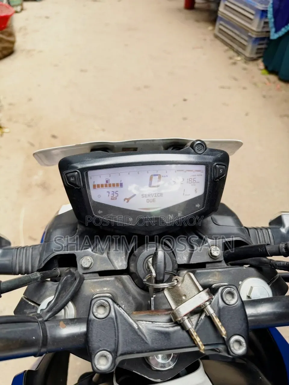 TVS Apache RTR 160 4V 2022 Blue
