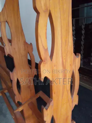Teak Wood Clothes Rack