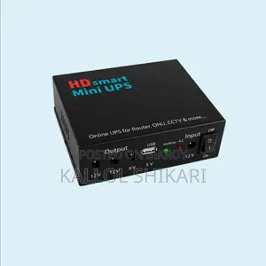 HD Smart Mini Ups Box | Powerful Backup Solution Wifi Routers, IpCamera