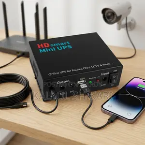 HD Smart Mini Ups Box | Powerful Backup Solution Wifi Routers, IpCamera