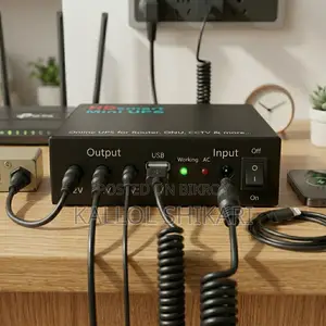 HD Smart Mini Ups Box | Powerful Backup Solution Wifi Routers, IpCamera