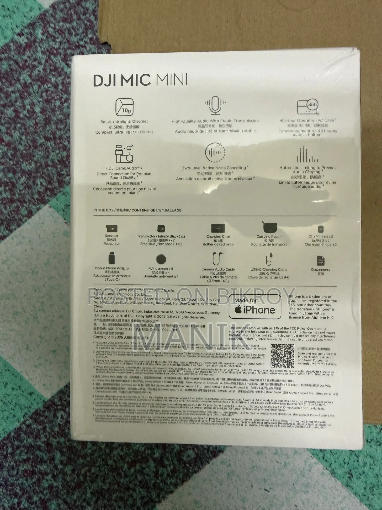 Dji Mic Mini Double 2TX+1RX