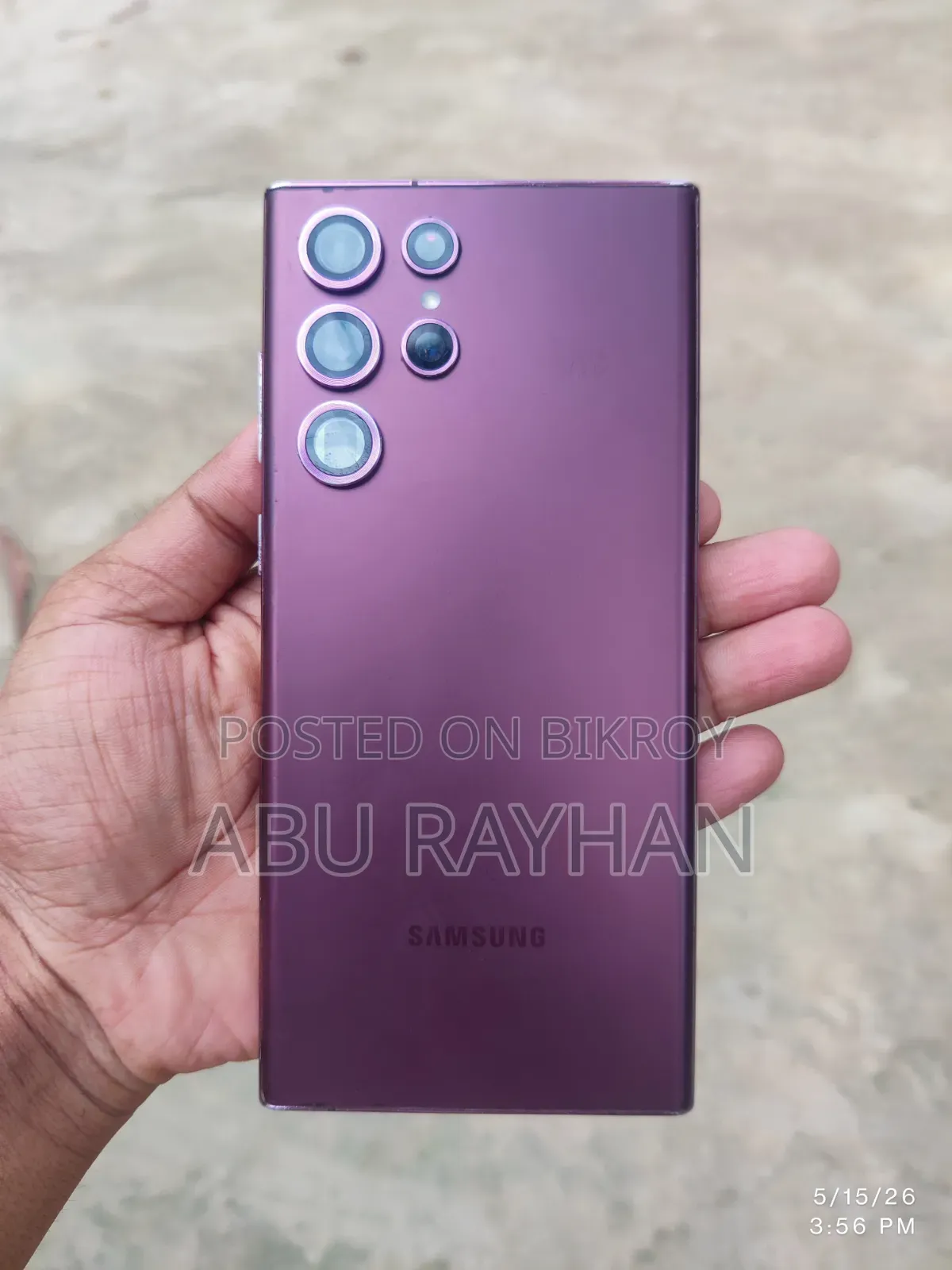 Samsung Galaxy S22 Ultra 256 GB Purple