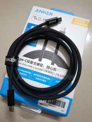 Anker Zolo USB-C to USB-C Data Cable (1.5 Meters, 240W, Braided)