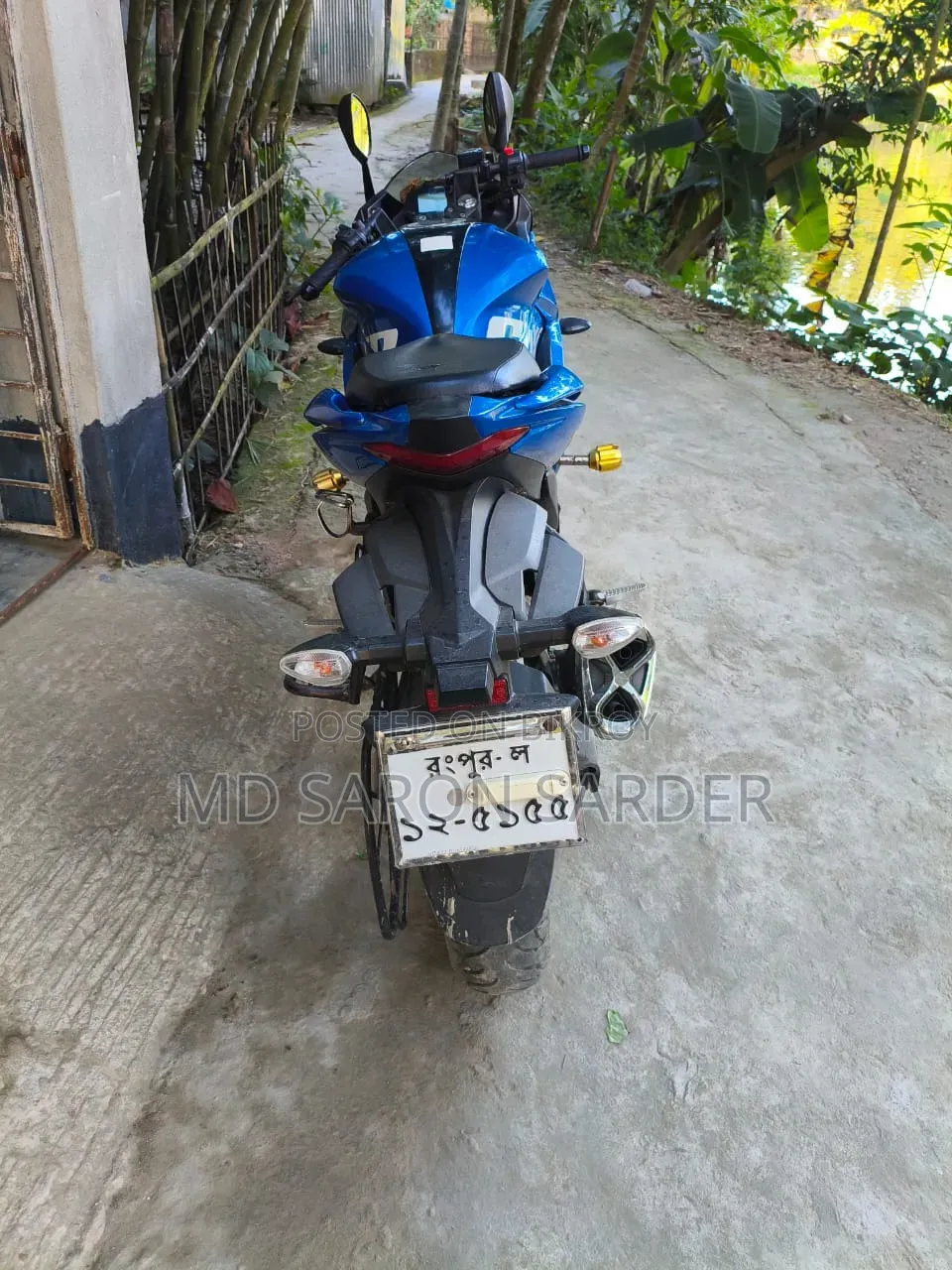 Suzuki Gixxer SF 2022 Blue