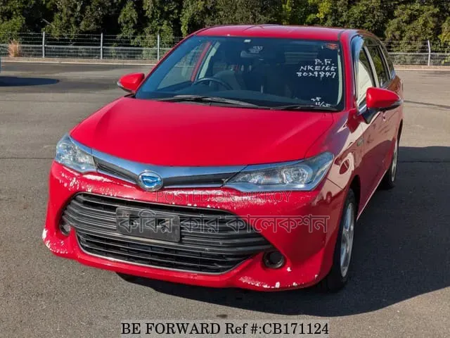 Toyota Corolla Fielder 2015 Red