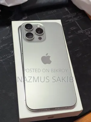 Apple iPhone 15 Pro Max 256 GB Silver