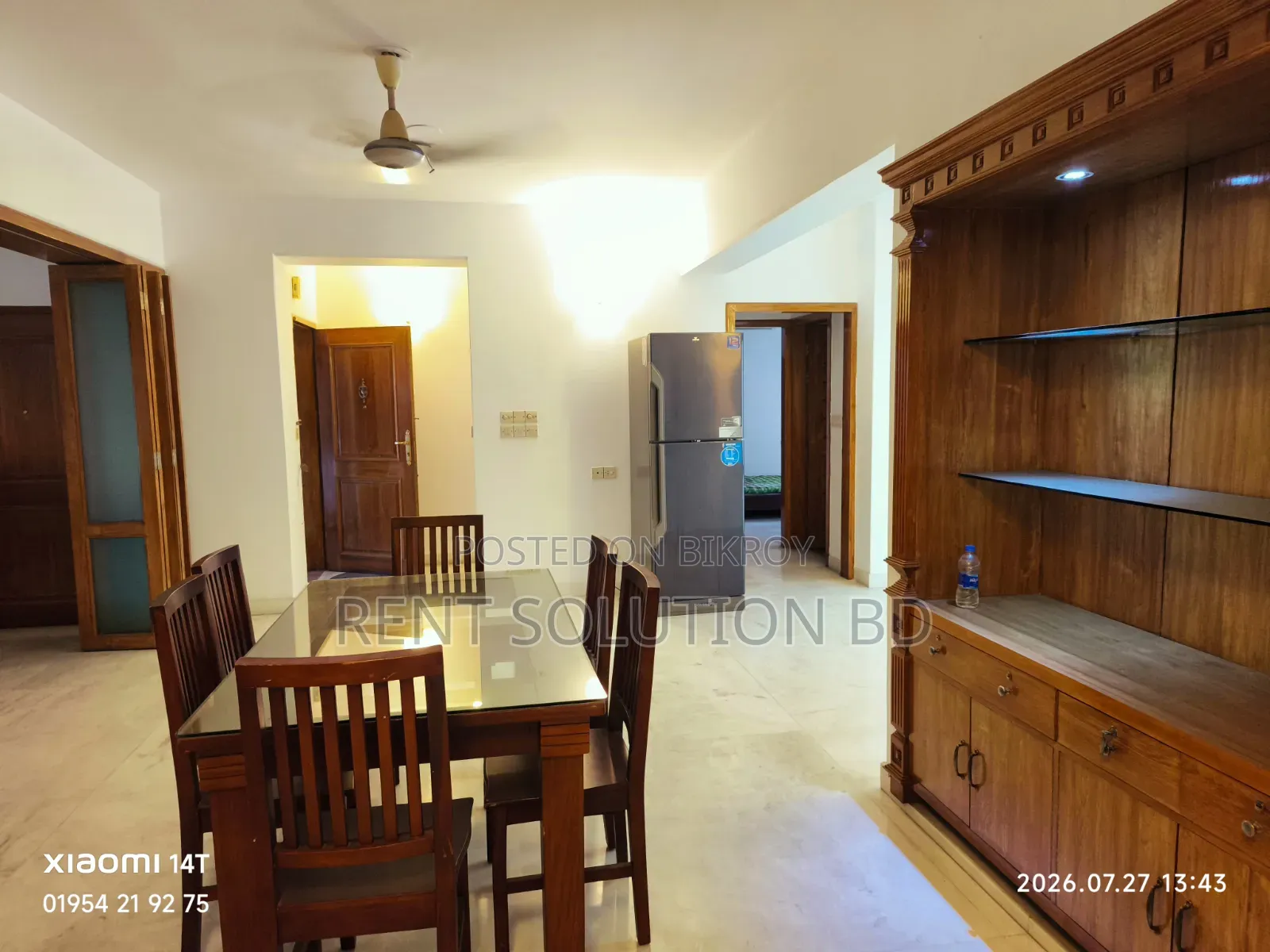 Furnished 3 Bedroom Apartment in Banani for Rent