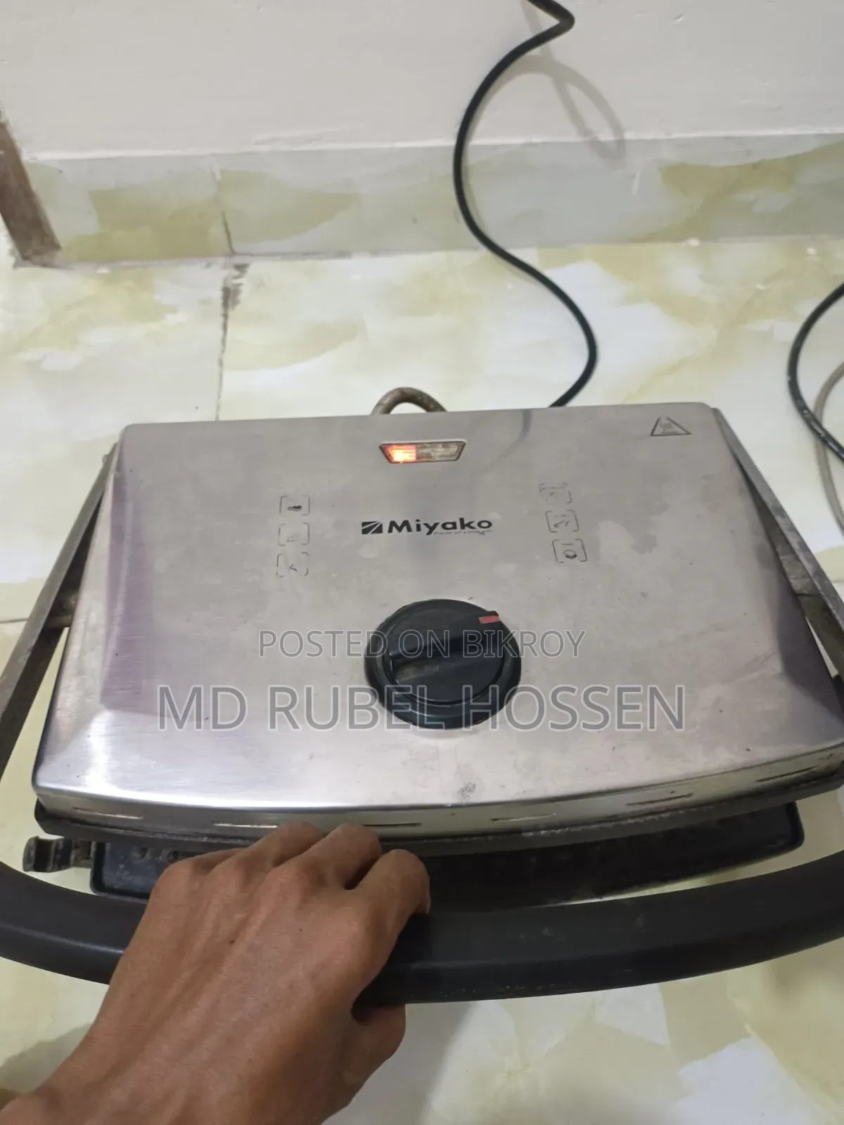 মিয়াকো স্যান্ডউইচ মেকার / ইলেকট্রিক গ্রিল