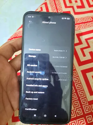Xiaomi Redmi Note 11 128 GB Black