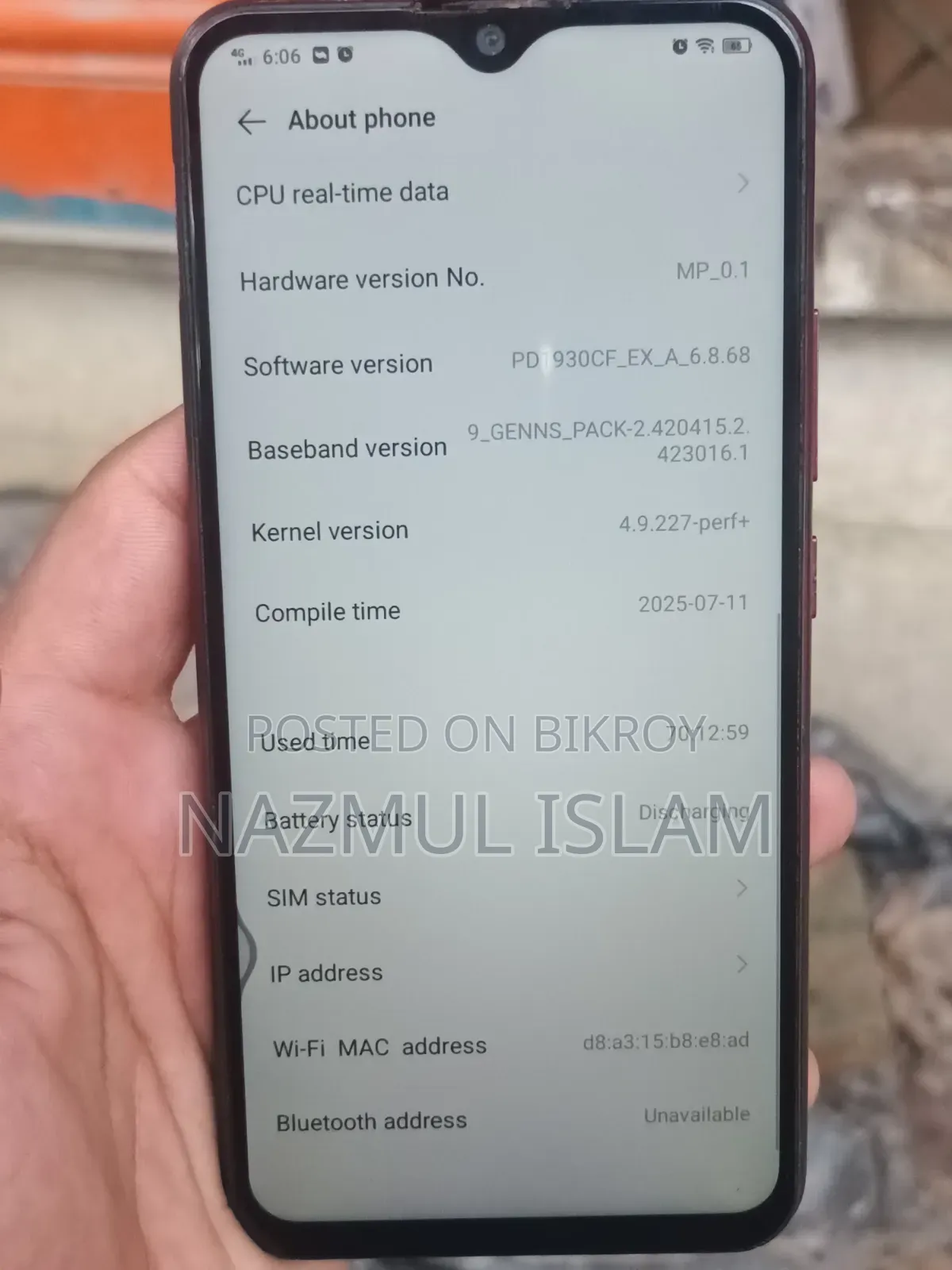 Vivo Y11 32 GB Red