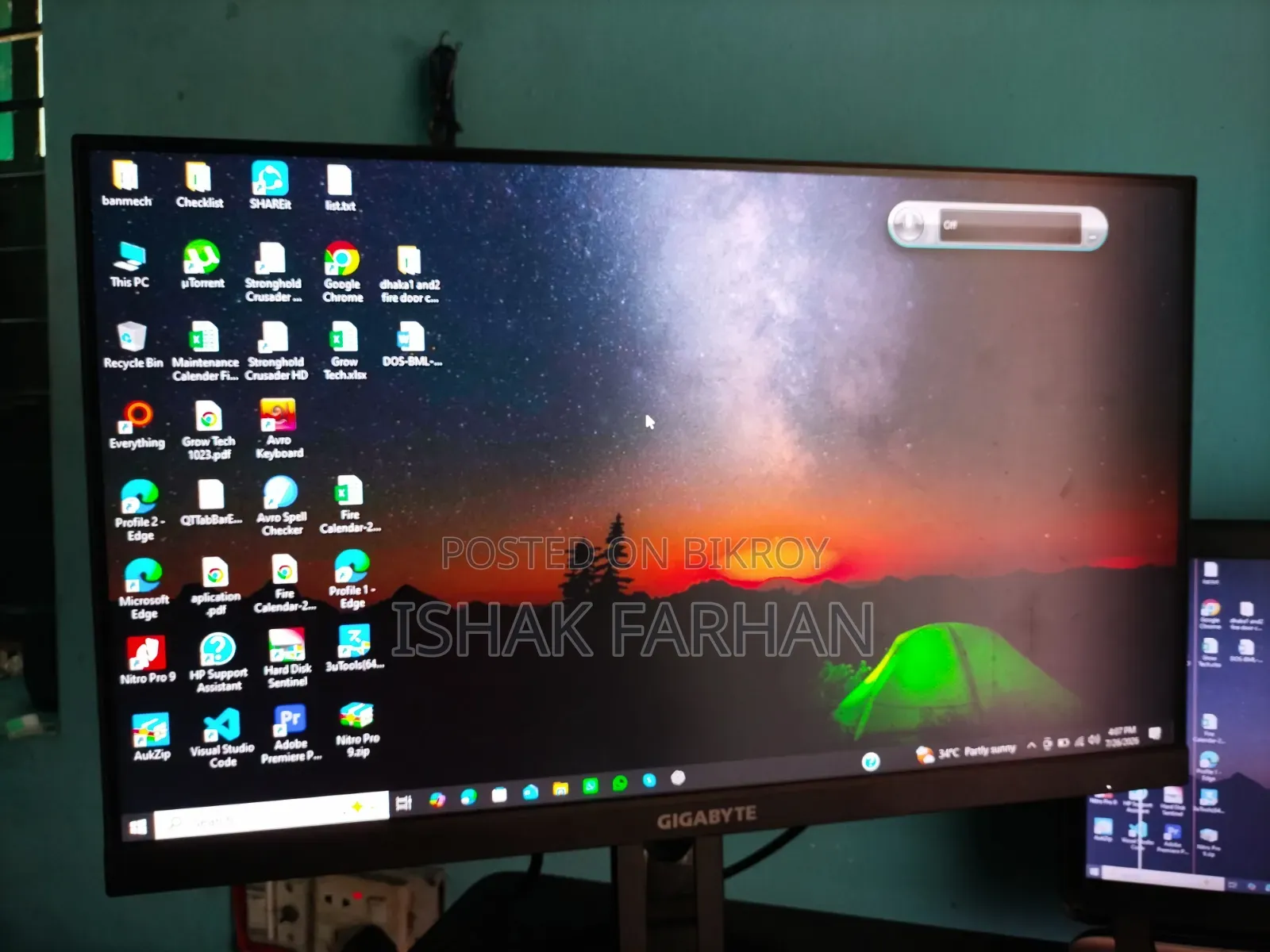 গিগাবাইট জি২৪এফ২ মনিটর