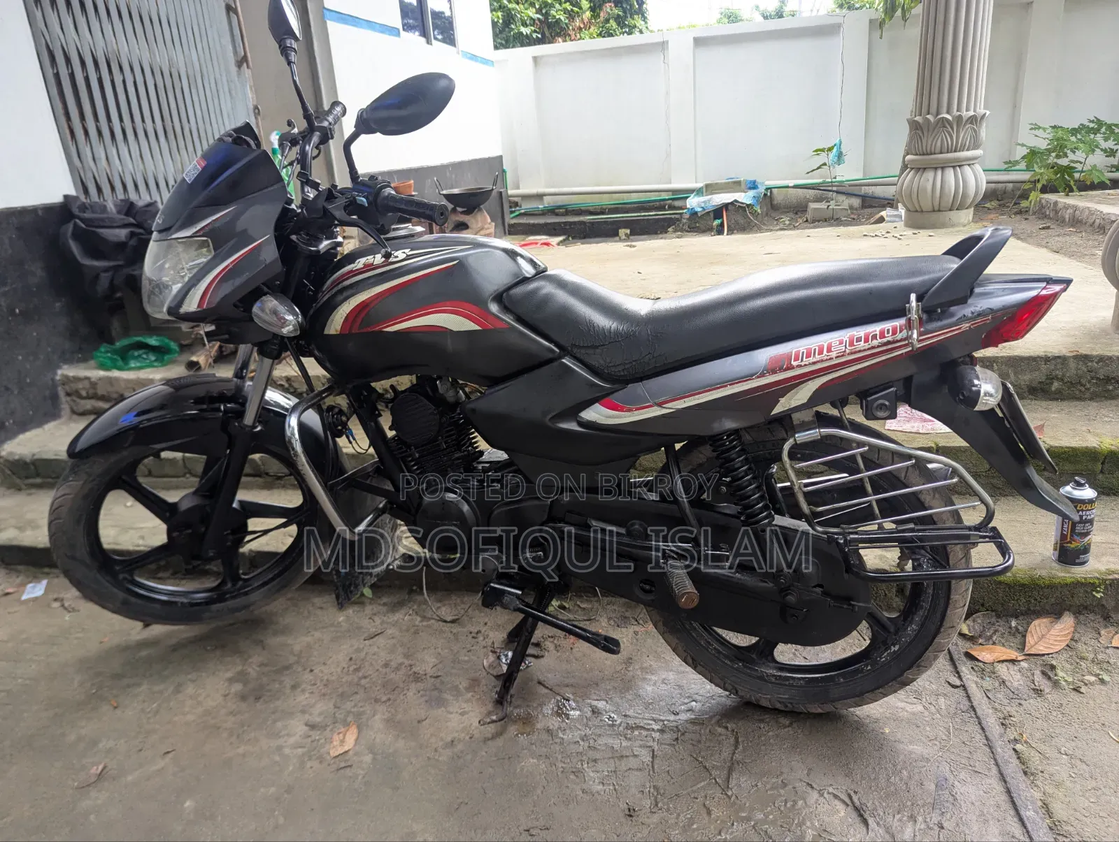 টিভিএস মেট্রো ২০১৪ গ্রে