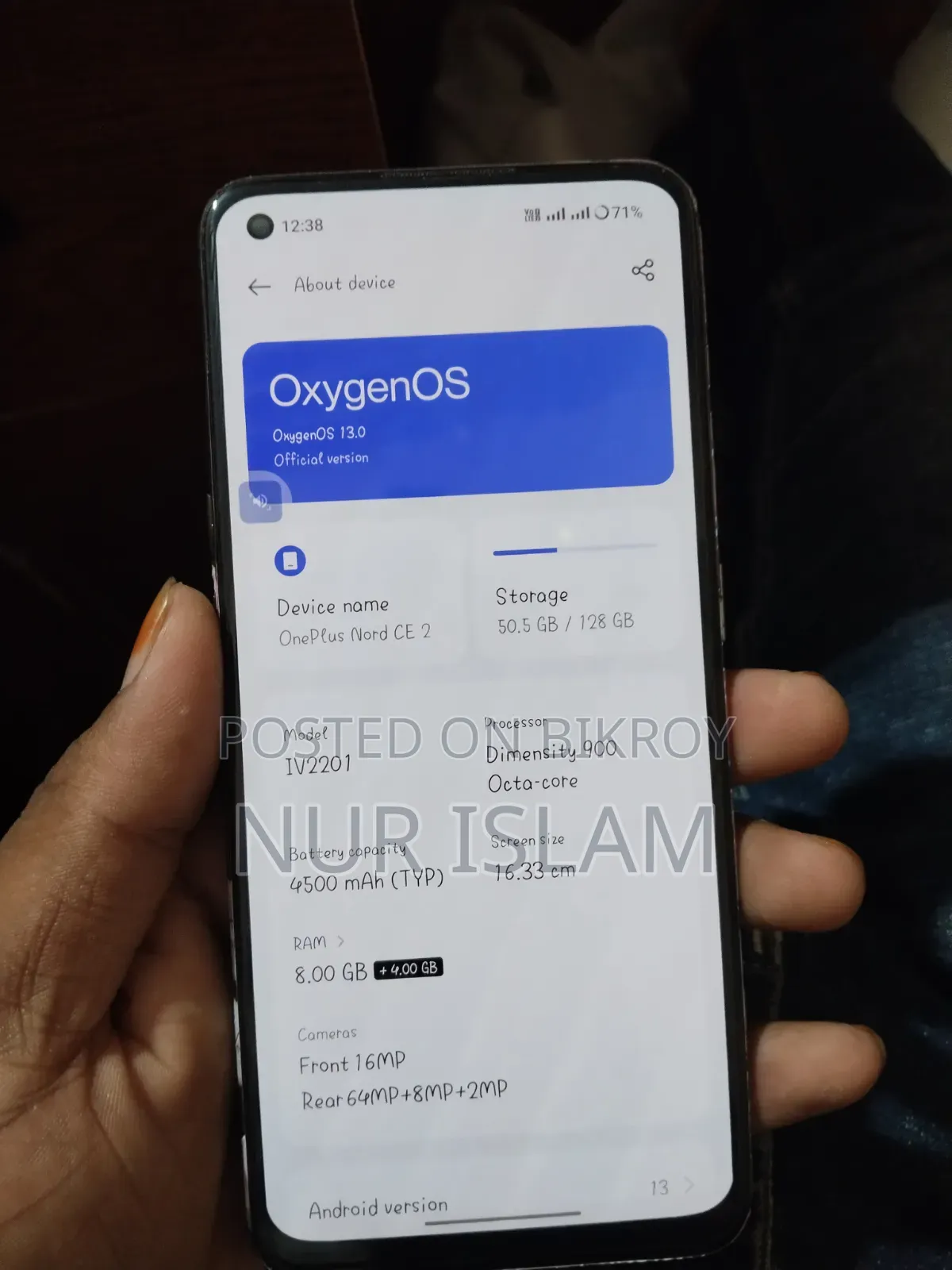 OnePlus Nord CE 2 5G 128 GB
