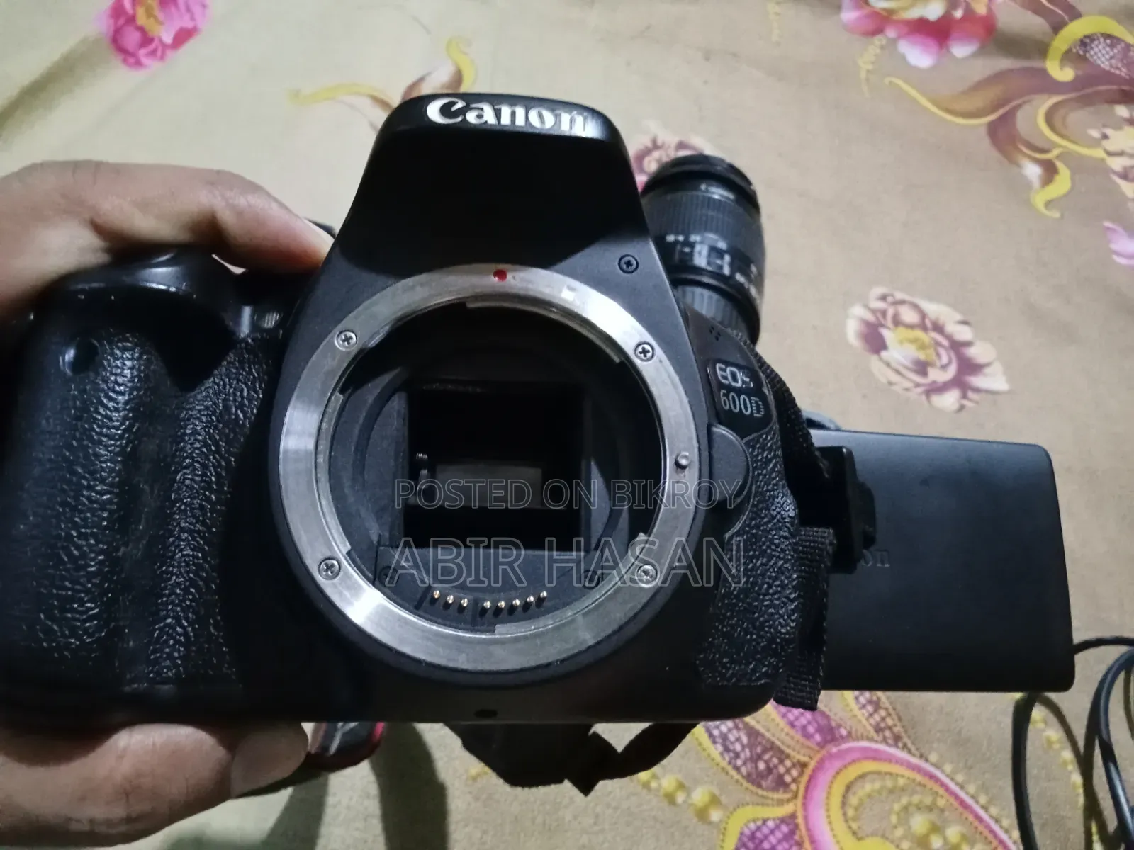 Canon 600D Full Fresh Camera 55-250 Zoom Lens Kit Lens.