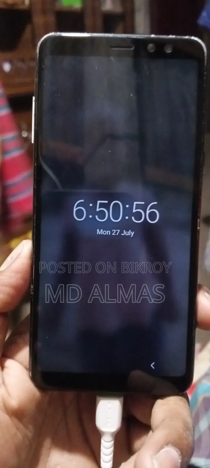 স্যামসাং গ্যালাক্সি এ৮ ৩২ জিবি কালো