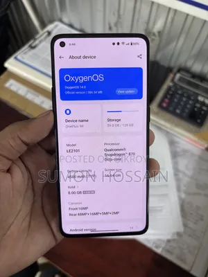 OnePlus 9R 128 GB Black