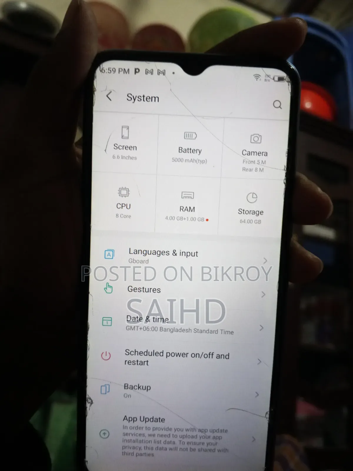 Itel It1406 4 GB Blue