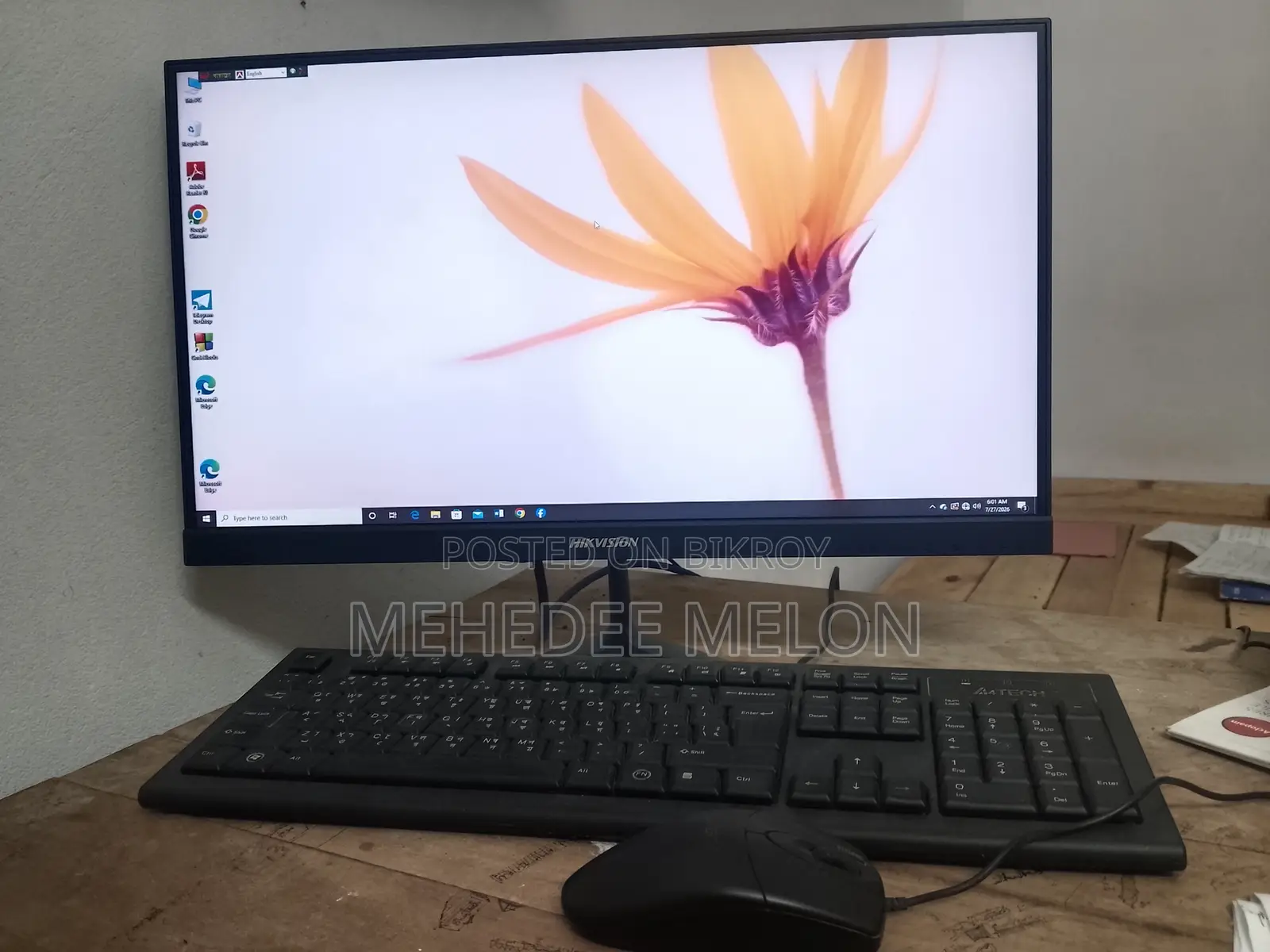 Desktop Computer ASUS 8GB Intel Core I3 HDD+SSD 1TB