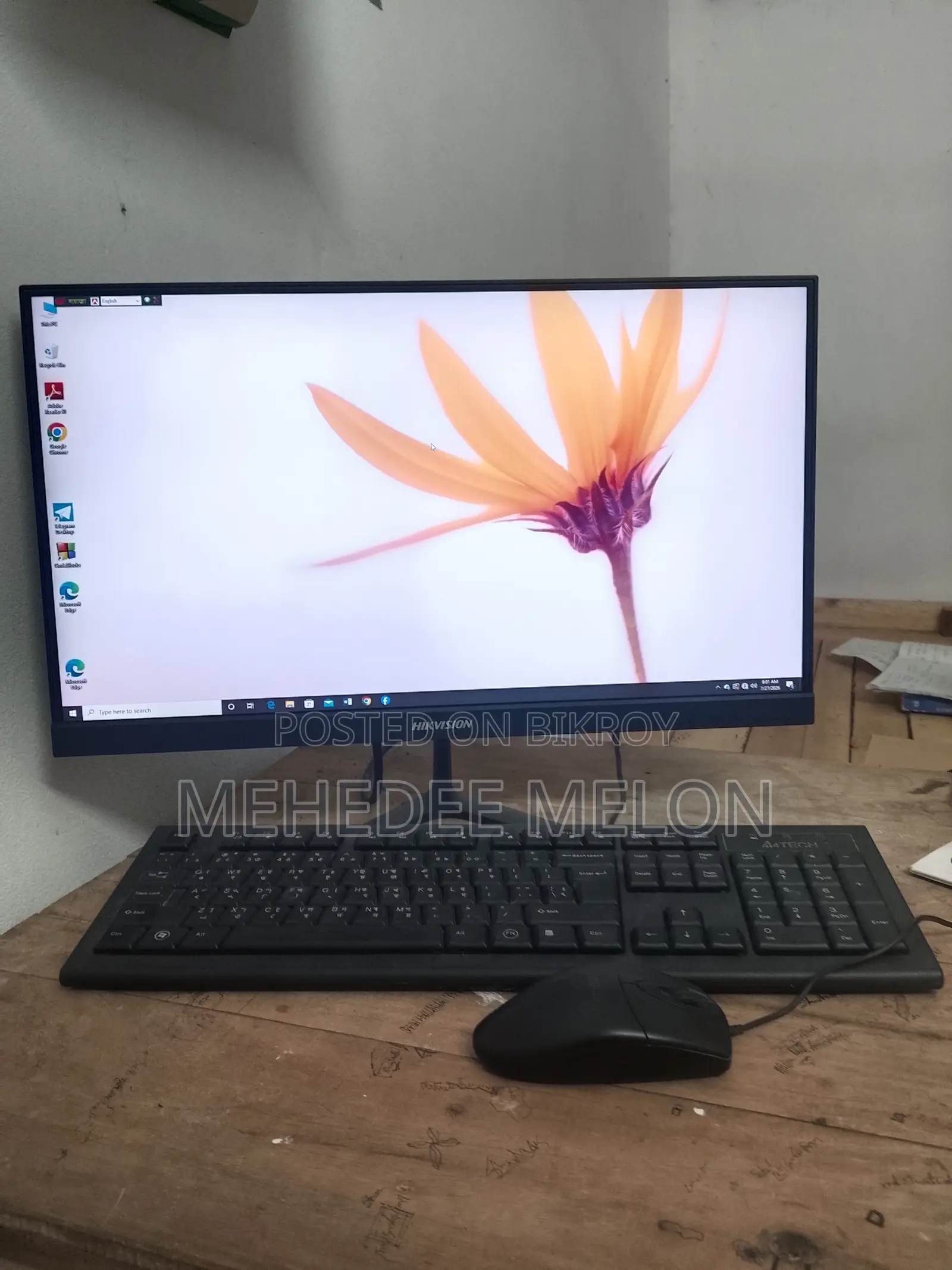 Desktop Computer ASUS 8GB Intel Core I3 HDD+SSD 1TB