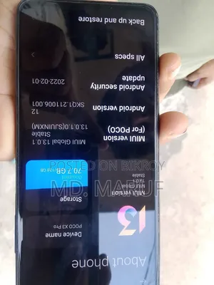 Xiaomi Poco X3 Pro 128 GB Blue