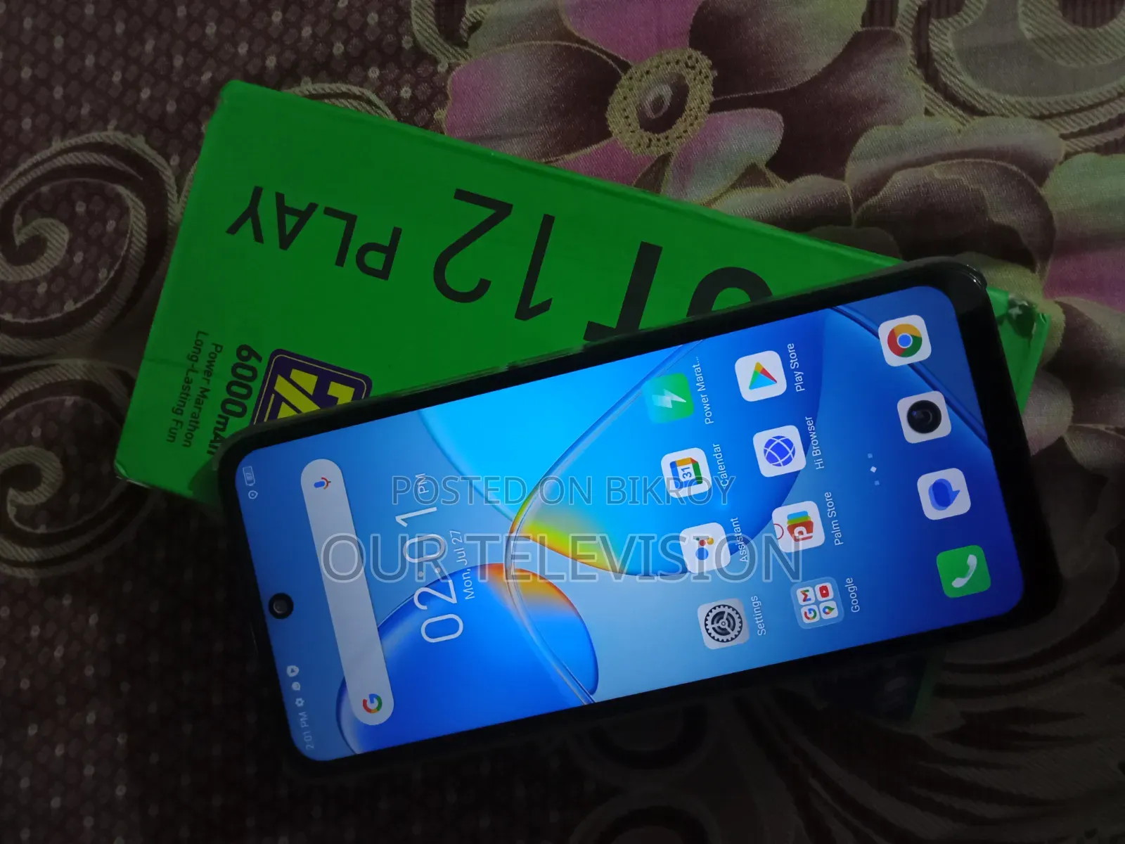 Infinix Hot 12 play 128 GB Blue
