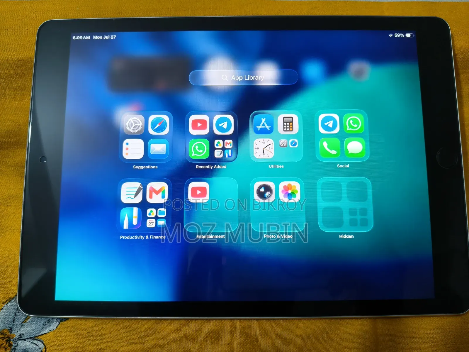 Apple iPad 10.2 (2021) 64 GB Gray