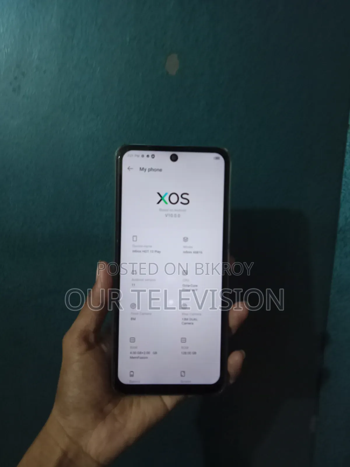 Infinix Hot 12 play 128 GB Blue