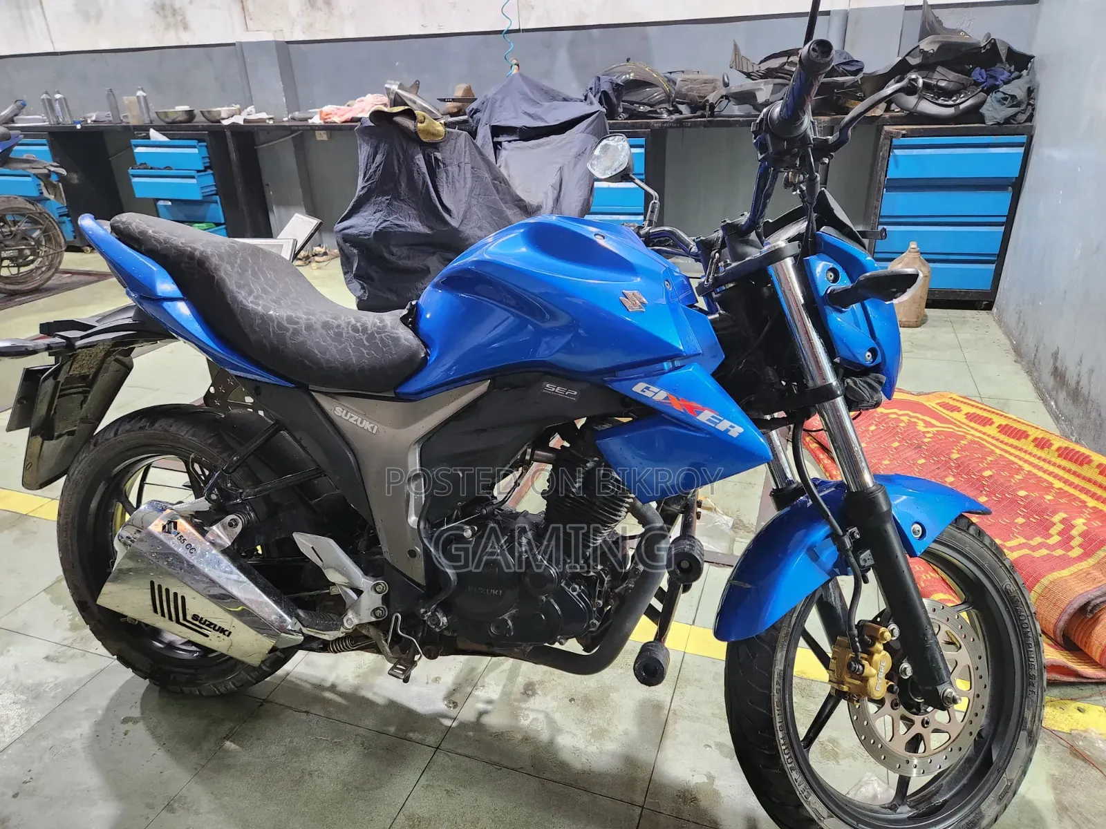 Suzuki Gixxer 2024 Blue