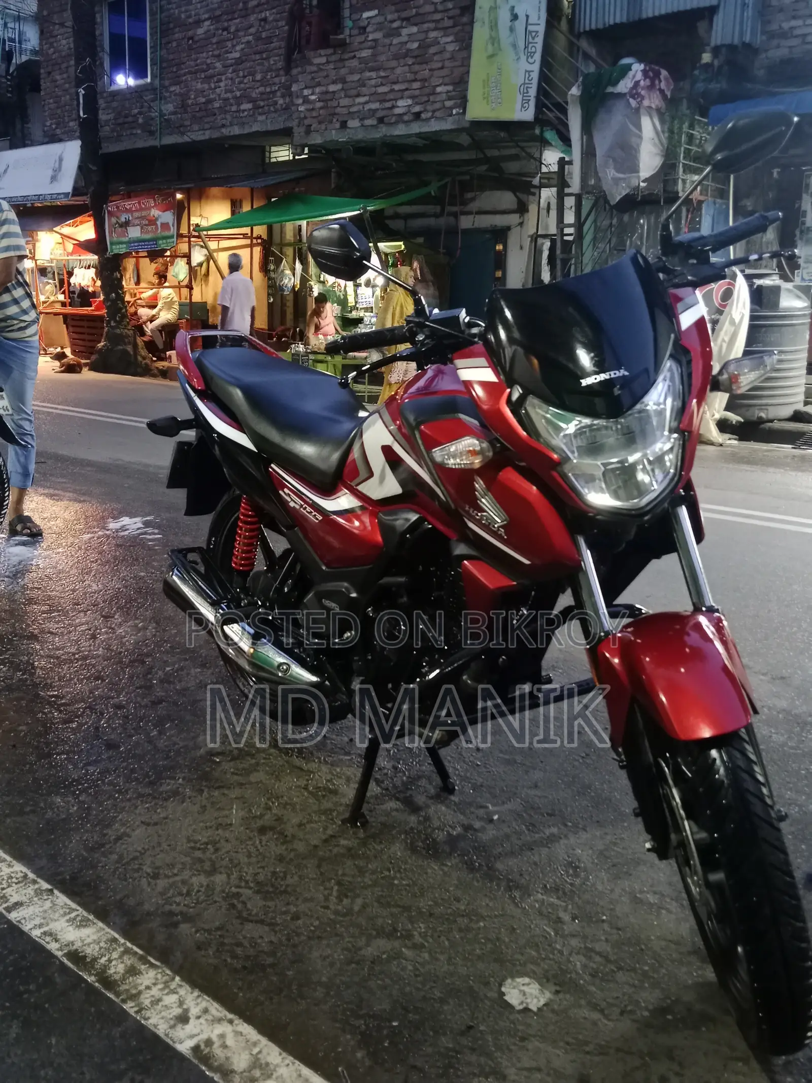 Honda Shine SP 2025 Red