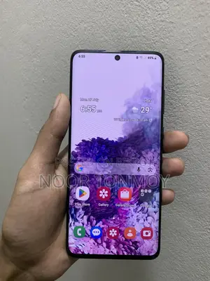 স্যামসাং গ্যালাক্সি এস২০ প্লাস ৫জি ১২৮ জিবি ব্ল্যাক