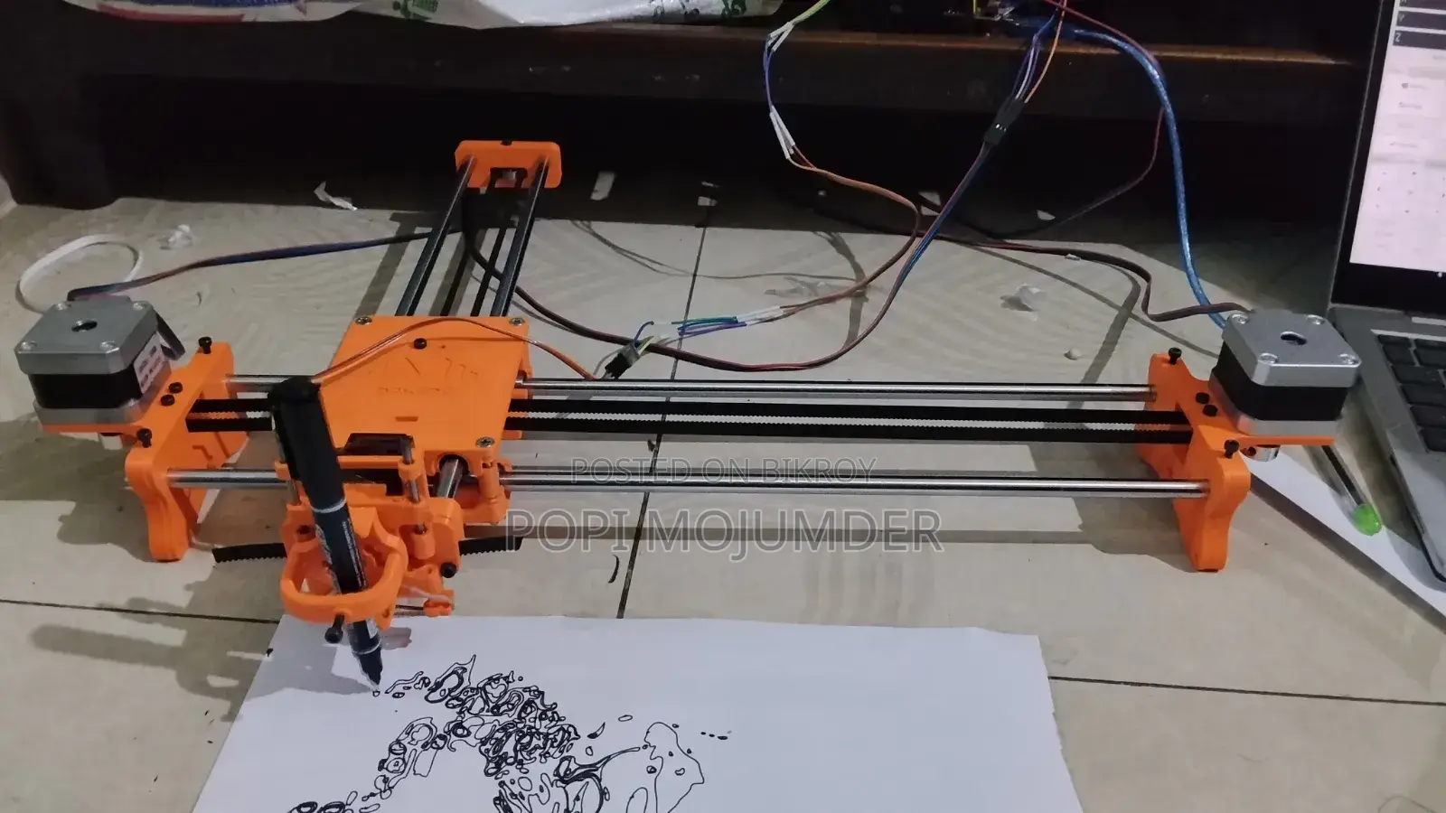 Custom Pen Plotter (Drawing Machine)