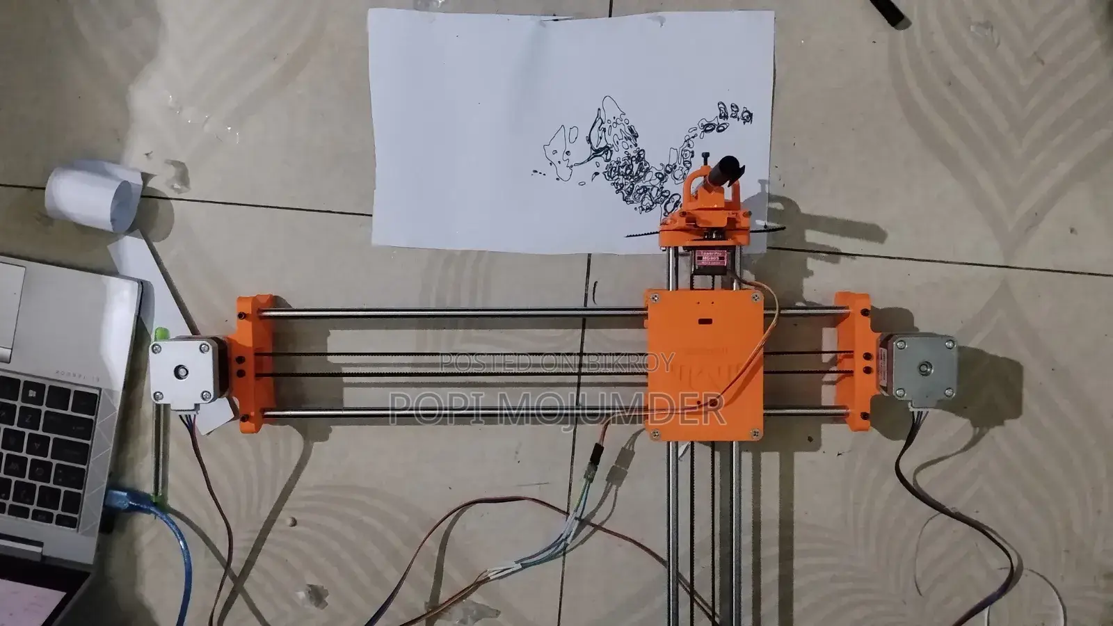 Custom Pen Plotter (Drawing Machine)