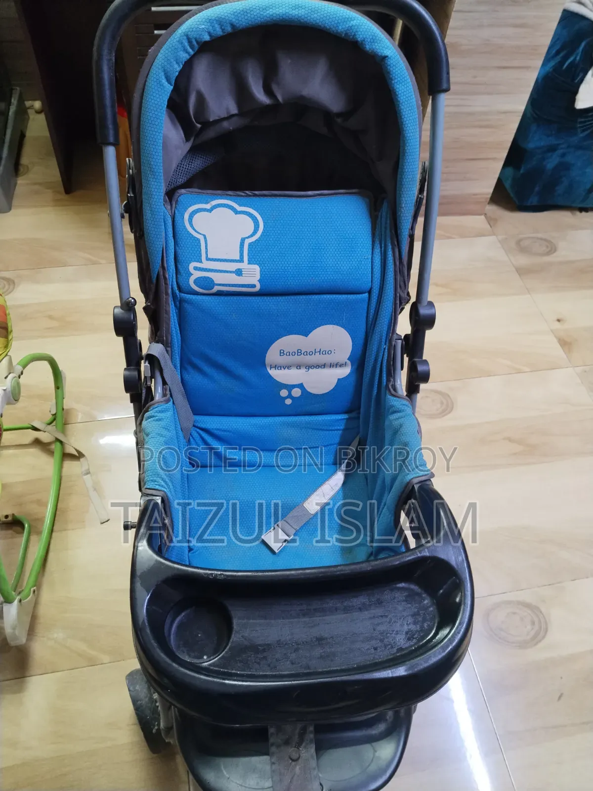 Rocking Chair and Stroller.
