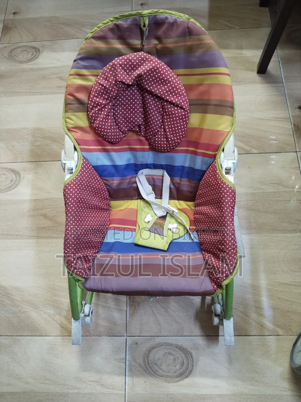 Rocking Chair and Stroller.